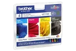 Brother Pack de 4 cartouches LC1100 BK/C/M/Y-Seconde Vie — miniature 1