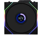 Lian-Li UNI FAN TL Sans fil LCD ARGB PWM - 120mm - Noir — miniature 3