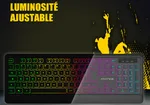Advance GTA 220 - Membrane - Filaire - RGB - Noir — miniature 4