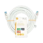 Nedis Câble RJ45 Cat6a S/FTP - 10m - Blanc — miniature 1