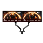 AOC 2 x 27G50F 27" FHD 180Hz IPS 0.5ms G-Sync + Double Bras — miniature 1