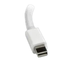 StarTech Mini DisplayPort to VGA Adapter - White — miniature 3