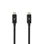 Nedis Câble USB-C 4.0 mâle/mâle - 240W - 2m - Noir — miniature 1