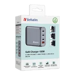 Verbatim GNC-100 GaN Charger 4 Port 100W USB A/C — miniature 6