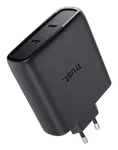 Trust Maxo chargeur 100W 2 ports + Câble USB-C - 2m - Noir — miniature 2