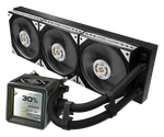 ASRock STEEL LEGEND DARK 360 LCD - 360mm - Noir — miniature 1