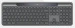 Logitech Signature Slim Solar+ K980 - Membrane - Sans-Fil - Noir — miniature 1