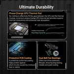 Asus TUF Gaming GeForce RTX 5080 16GB GDDR7 BTF — miniature 3