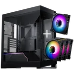 Phanteks NV Série NV NV5 MK2 Noir - mT/Sans Alim/E-ATX + 3 Packs M25 Gen2 PWM D-RGB — miniature 1