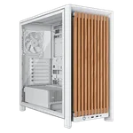 Corsair FRAME 4000D WOOD RS Blanc - MT/Sans Alim/E-ATX — miniature 1