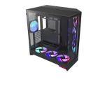 NZXT H9 Flow RGB+ Noir - MT/Sans Alim/E-ATX — miniature 5