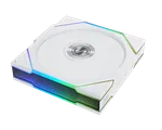 Lian-Li UNI FAN TL Sans fil ARGB PWM - Pack 3x120mm - Blanc — miniature 4