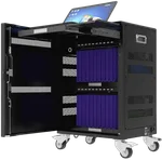 Port Cabinet de charge 20 tablettes + 1 notebook (17") — miniature 2