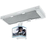 Lian-Li HydroShift II OLED Curved Fanless blanc — miniature 1