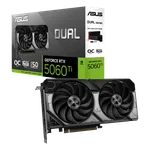 Asus Dual GeForce RTX 5060 Ti 16GB GDDR7 OC Edition — miniature 1