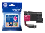 Brother Cartouche d'encre LC521M - Magenta — miniature 2