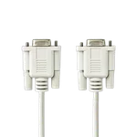 Nedis Câble D-Sub 9 femelle/femelle - 3m - Blanc — miniature 3