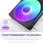 NZXT F420RGB Core Fan (Single Frame) - Noir — miniature 13