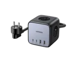 UGREEN Station de charge cube 7 ports - 65W - Noir/Gris — miniature 3