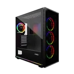 M.RED BLACK DESTROYER Gamma-G - ARGB - MT/ATX — miniature 1