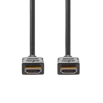 Nedis Câble HDMI 2.0 Highspeed + Ethernet mâle/mâle - 1m — miniature 2