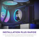 NZXT Kraken Elite 420 RGB V2 - 420mm - Noir — miniature 11
