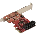 StarTech PCI-E - 4 Ports SATA - 4P6G-PCIE-SATA-CARD — miniature 2