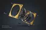 Alphacool Apex Stealth Metal 120mm - 3000rpm Blanc — miniature 6