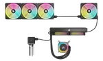 Corsair iCUE LINK QX120 RGB 120mm PWM Expansion Kit Noir — miniature 2