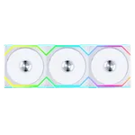 Lian-Li UNI FAN SL ARGB PWM Sans fil, 3-Pack 120mm - Blanc — miniature 1