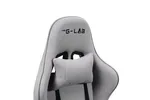 The G-LAB K-SEAT PLATINIUM EX - Tissu - 4D - Gris — miniature 9