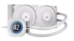 Corsair NAUTILUS 240 RS LCD - 240mm - Blanc — miniature 1