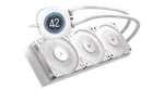 Corsair NAUTILUS 360 RS LCD - 360mm - Blanc — miniature 2