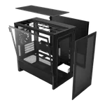 NZXT H3 Flow Noir - MT/Sans Alim/mATX — miniature 7