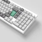 Keychron Set de touches - White Mint - Complet/ISO-FR/PBT — miniature 4