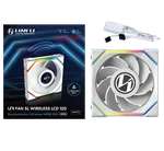 Lian-Li UNI FAN SL WIRELESS LCD ARGB REVERSE PWM 120mm - Blanc — miniature 5
