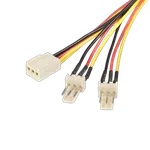 StarTech Doubleur Alimentation pour ventilateur 3 pins - 30cm — miniature 1