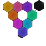 Nanoleaf Shapes Black Hexagons Starter Kit - 9 pièces — miniature 1