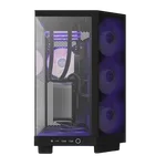 NZXT H6 Flow RGB Noir - MT/Sans alim/ATX — miniature 4