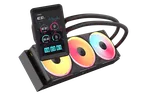 Corsair iCUE LINK TITAN II 360 Ultra LX LCD - 360mm - Noir — miniature 2