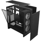 NZXT H5 Flow RGB Noir - MT/Sans Alim/E-ATX — miniature 3