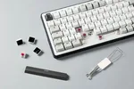 The G-LAB Keyz Elite 300 WG 75% - Mécanique - Sans-Fil - RGB - Blanc/Gris — miniature 3