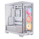 Corsair 3500X LX-R RGB ICUE LINK Blanc - MT/Sans Alim/E-ATX — miniature 1