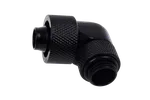 Alphacool Eiszapfen Fitting compression - 16/10mm - 90° Rotatif G1/4 - Noir — miniature 1