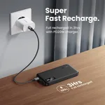 UGREEN USB-C + USB-A - 2 ports - 10000mAh - 20W - Noir — miniature 6