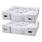 Thermaltake SWAFAN EX12 ARGB (Pack 3x120mm) - Blanc — miniature 2