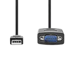 Câble Noir AD-USB-SERIAL-DB9 mâle - USB — miniature 3