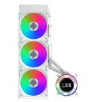 Lian-Li Hydroshift II LCD-C 360CL ARGB Blanc — miniature 2