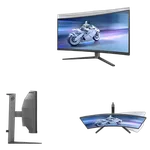 Philips Evnia 34M2C6500/00 - 34" CURVE QD-OLED WQHD 175Hz 0,03ms Ambiglow — miniature 7