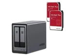 UGREEN DXP2800 - 2 Baies avec 2 disques de 4To RED Plus — miniature 1